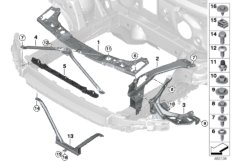 Wzmocnienie czołowe (51_3775) dla MINI Cabrio F57 Cooper SD Cabrio ECE