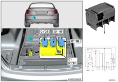 Przekaźnik rozł. Q1 (61_5108) dla BMW 7' G12 740LdX Lim ECE