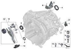 Getriebeeinzelteile GS6-60DA (23_1301) dla BMW 2' F45 Active Tourer LCI 220d Act ECE