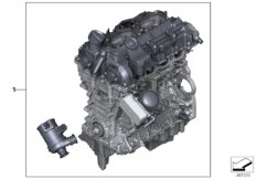 Zespół napędowy silnika (11_4758) dla BMW 5' F10 LCI 528i Lim ECE