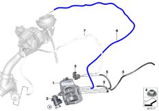 Sterowanie podciśnieniowe-turbospręż. (11_6611) dla BMW X4 G02 X4 M40dX SAC ECE