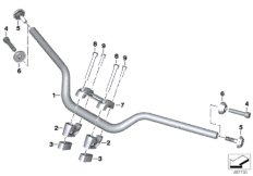 Kierownica (32_2481) dla BMW R nineT Pure (0J11, 0J13) ECE