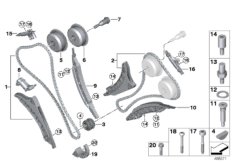 Mechanizm ster.-łańcuch sterujący (11_6529) dla BMW 7' G12 750i Lim USA