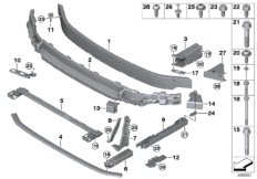 Wspornik przedni (51_9308) dla MINI Cabrio F57 Cooper S Cabrio ECE