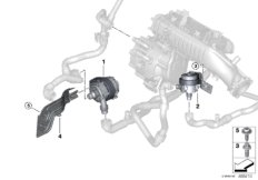 Elektryczna pompa płynu chłodzącego (17_1055) dla BMW 2' F45 Active Tourer LCI 225xe Act ECE