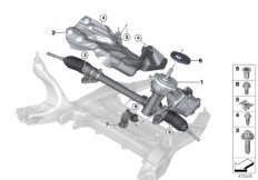 elektryczny układ kierowniczy (32_2345) dla MINI Cabrio F57 Cooper Cabrio ECE