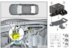 Przekaźnik went. elektr. silnika K5 (61_4022) dla BMW 3' F80 M3 LCI M3 Lim ECE