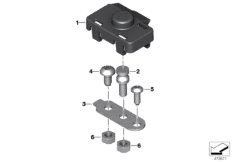 Podstawa B+ (61_5196) dla BMW R nineT (0A06, 0A16) ECE