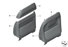 Ind. tyl. ścianka fotela, skóra (91_1328) dla BMW X5 F15 X5 25dX SAV ECE