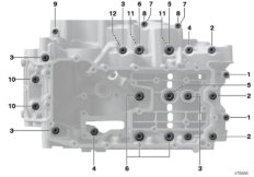 Złącze śrubowe obudowy silnika (11_6694) dla BMW F 850 GS (0B39) THA