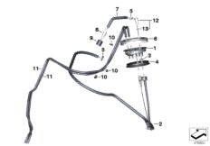 Pompa ssąca strumieniowa z przewodami (16_0581) dla BMW R 1200 GS Adve. 08 (0380,0390) ECE