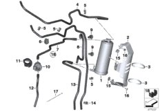 filtr z węglem aktywnym/Elementy dod. (16_1098) dla BMW R nineT Racer (0J21, 0J23) USA