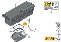 Akumulator wysokonapięciowy (61_2901) dla BMW 5' F10 LCI Hybrid 5 Lim ECE