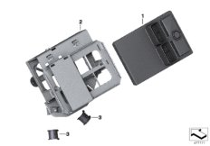 Centralna elektronika podwozia (61_2630) dla BMW R 900 RT 10 SF (0330,0340) USA