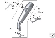 Tłumik (18_1226) dla BMW S 1000 RR 17 (0D70) BRA