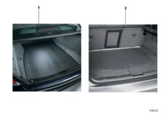 Cargo Tray (03_4117) dla BMW 3' E90 LCI 335xi Lim USA