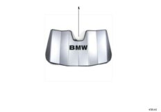 Osłona przeciwsłoneczna (03_4121) dla BMW X1 E84 X1 35iX SAV USA