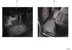 All Weather Floor Liners (03_4123) dla BMW X3 F25 X3 35iX SAV USA