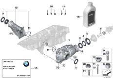 Przekł.przedn.osi poj.części nap.4 koła (31_0794) dla BMW X5 E70 X5 4.8i SAV ECE