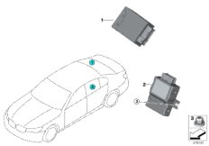 Sterownik pompy paliwowej (16_1152) dla BMW 5' G30 530eX Lim ECE