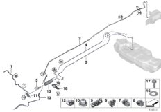 Przewód paliwa / Filtr paliwa (16_1153) dla BMW X1 F49 X1 25LeX SAV CHN