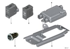 Złącze USB-/Audio (84_0967) dla BMW X3 F25 X3 20iX SAV ECE