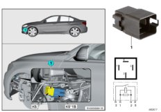 Przekaźnik went. elektr. silnika K5 (61_5426) dla BMW 1' F52 125i Lim CHN