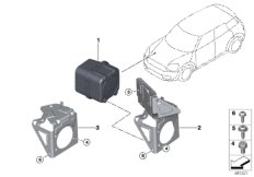 Vehicle Sound Generator (65_2903) dla MINI Countryman F60 Cooper SE ALL4 Countryman ECE