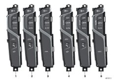Panel obsługi konsoli środkowej (61_5463) dla BMW 5' G30 530eX Lim USA