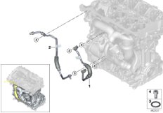 Układ chłodzenia-turbosprężarka (11_7222) dla MINI F55 Cooper S 5-drzwiowy ECE