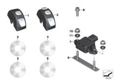 Dopos.trybu jazdy, DTC, a.rusz., ABS Pro (77_0988) dla BMW R 1200 GS 17 (0A71) BRA