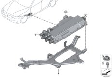 Sterownik elektr. komfort. ładowania KLE (61_4436) dla BMW 3' F30 LCI 330e Lim USA
