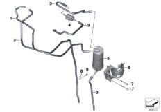 Filtr z węglem aktywnym/Odp. paliwa (16_1213) dla BMW F 750 GS (0B28) BRA