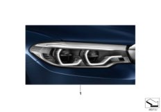 Zestaw doposażeniowy Icon Light (03_4244) dla BMW 5' G30 530iX Lim ECE