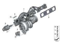 Turbosprężarka (11_6789) dla BMW 7' G12 M760LiX Lim ECE