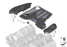 Akustyka silnika (11_6934) dla BMW 5' F90 M5 M5 Lim USA