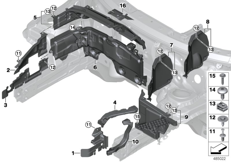 Mounting parts