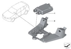 USB-Hub (84_1151) dla BMW X3 G01 X3 18d SAV ECE