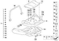 Zest. dopos. - uchwyt Top Case (46_0779) dla BMW R 1150 GS Adv. 01 (0441,0492) ECE