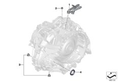 Elementy przekładni 7DCT300 (28_0031) dla BMW 2' F45 Active Tourer LCI 220i Act ECE