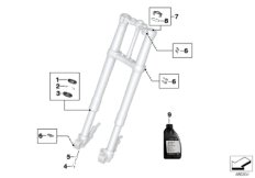 Serwis widelca teleskopowego (02_0167) dla BMW F 800 GS 08 (0219,0229) ECE