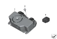 Autoalarm (77_1015) dla BMW F 750 GS (0B08, 0B18) USA