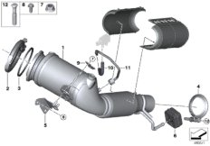 Katalizator przy silniku (18_1273) dla MINI Countryman F60 Cooper SE ALL4 Countryman ECE