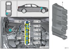 Zintegrowany moduł zasilania Z11 (61_5713) dla BMW 5' F90 M5 M5 Lim ECE