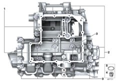 Złącze śrubowe obudowy silnika (11_7195) dla BMW S 1000 RR 19 (0E21, 0E23) USA