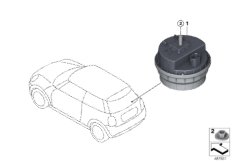 Autoalarm (65_2908) dla BMW 1' F52 125i Lim CHN