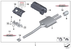 JCW Tuning Kit (03_0032) dla MINI R56 LCI Cooper S 3-drzwiowy USA