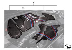 M Performance Parts (03_4621) dla BMW 5' F90 M5 M5 Lim ECE