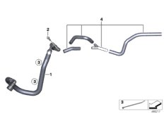 Przewody elastyczne (16_1264) dla BMW C 400 GT (0C06, 0C16) ECE