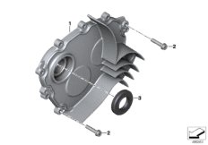 Pokrywa (24_1864) dla BMW C 400 GT (0C06, 0C16) ECE